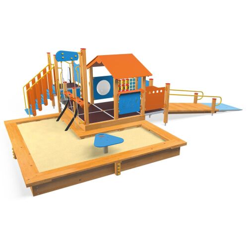 Quadro Set with Sandpit - 12494EPZN