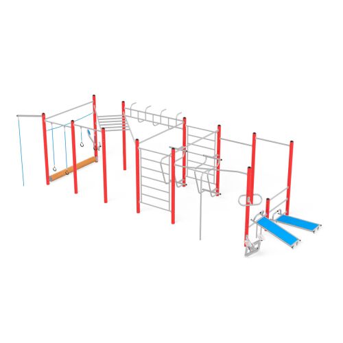 Outdoor set for rehabilitation exercises - 15125